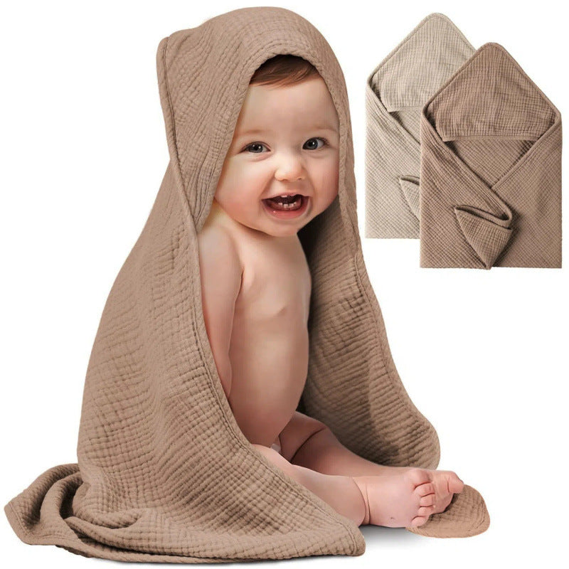 Baby Cape Swaddle Blanket Breathable Multi – functional Towel
