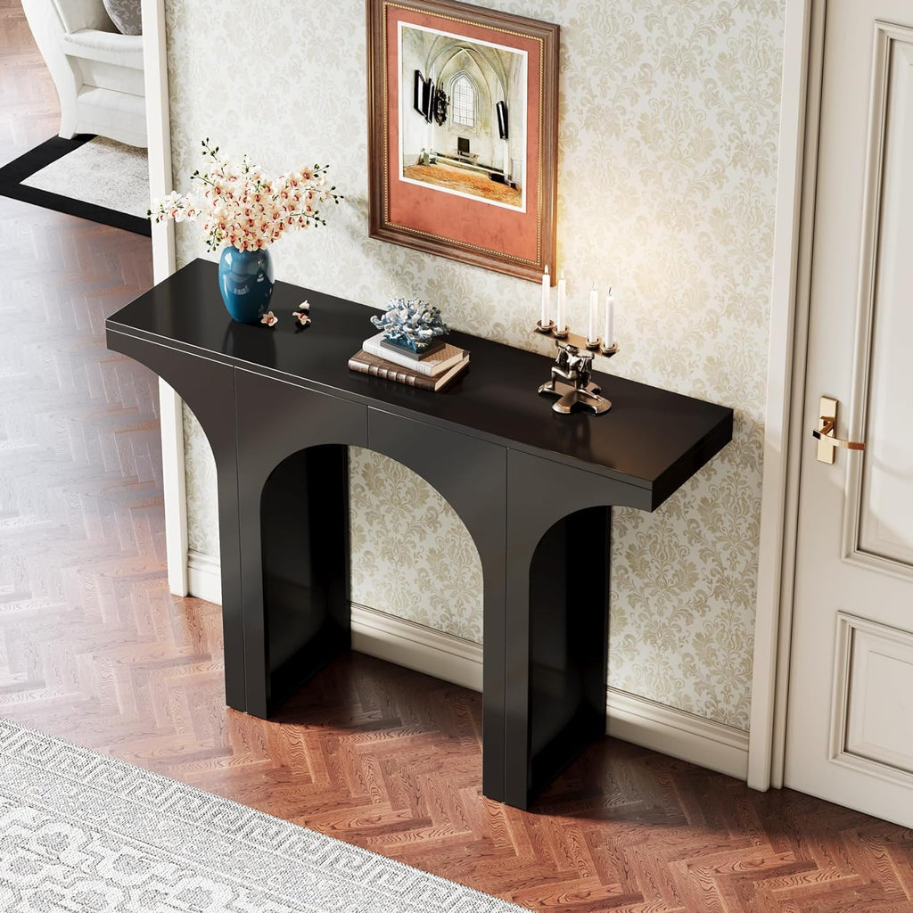 47 – Inch Modern Black Console Table