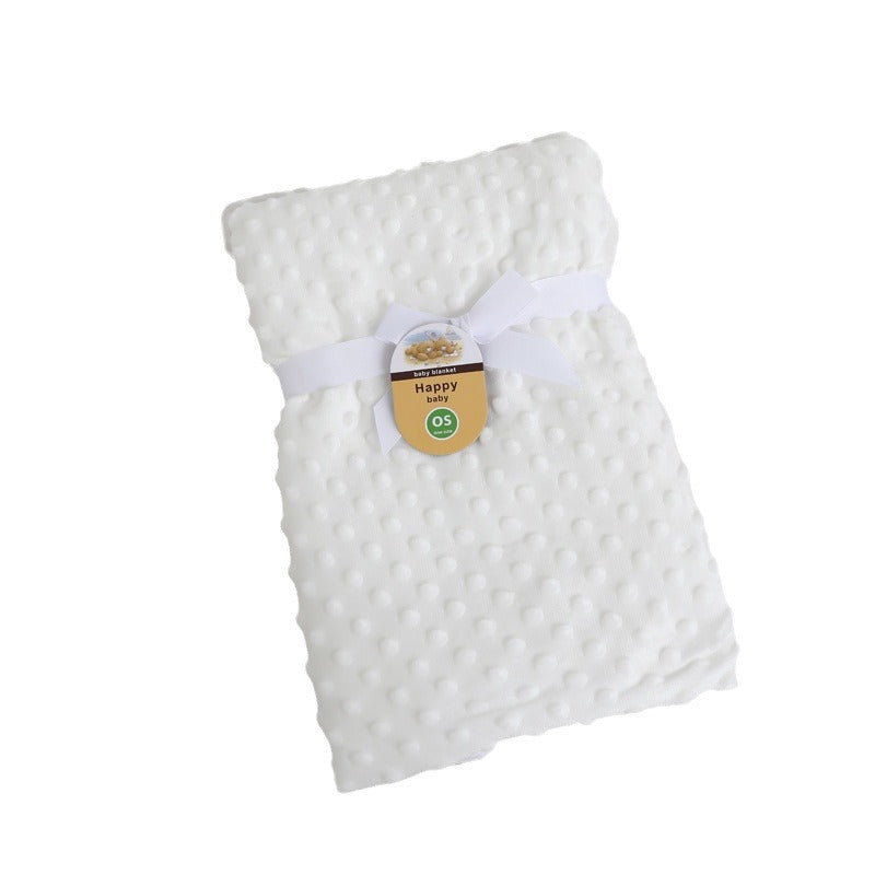 Soft Double – layered Thermal Blanket Textured Puffed Surface