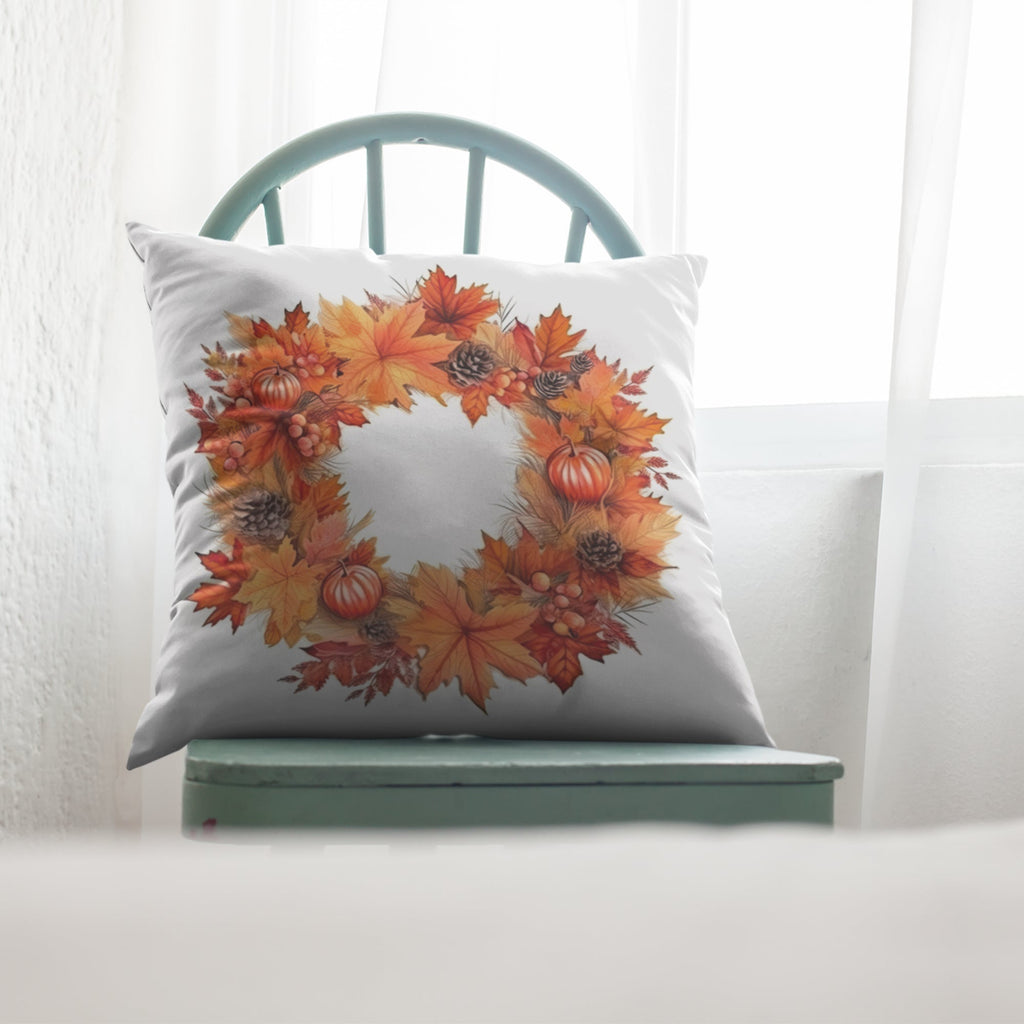 Fall Season Home Decor Throw Pillow Autumn Pattern Cushion Cover by