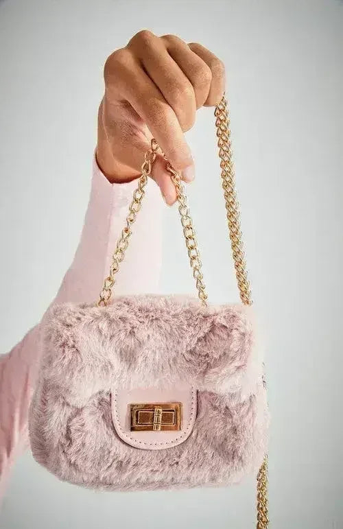 Vegan Fur Micro Bag – Convertible Mini Purse | Femstylo