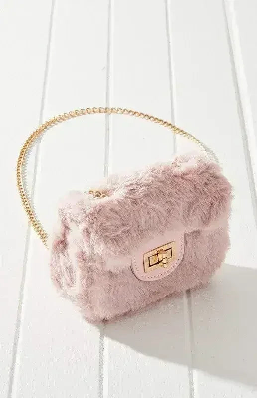Vegan Fur Micro Bag – Convertible Mini Purse | Femstylo