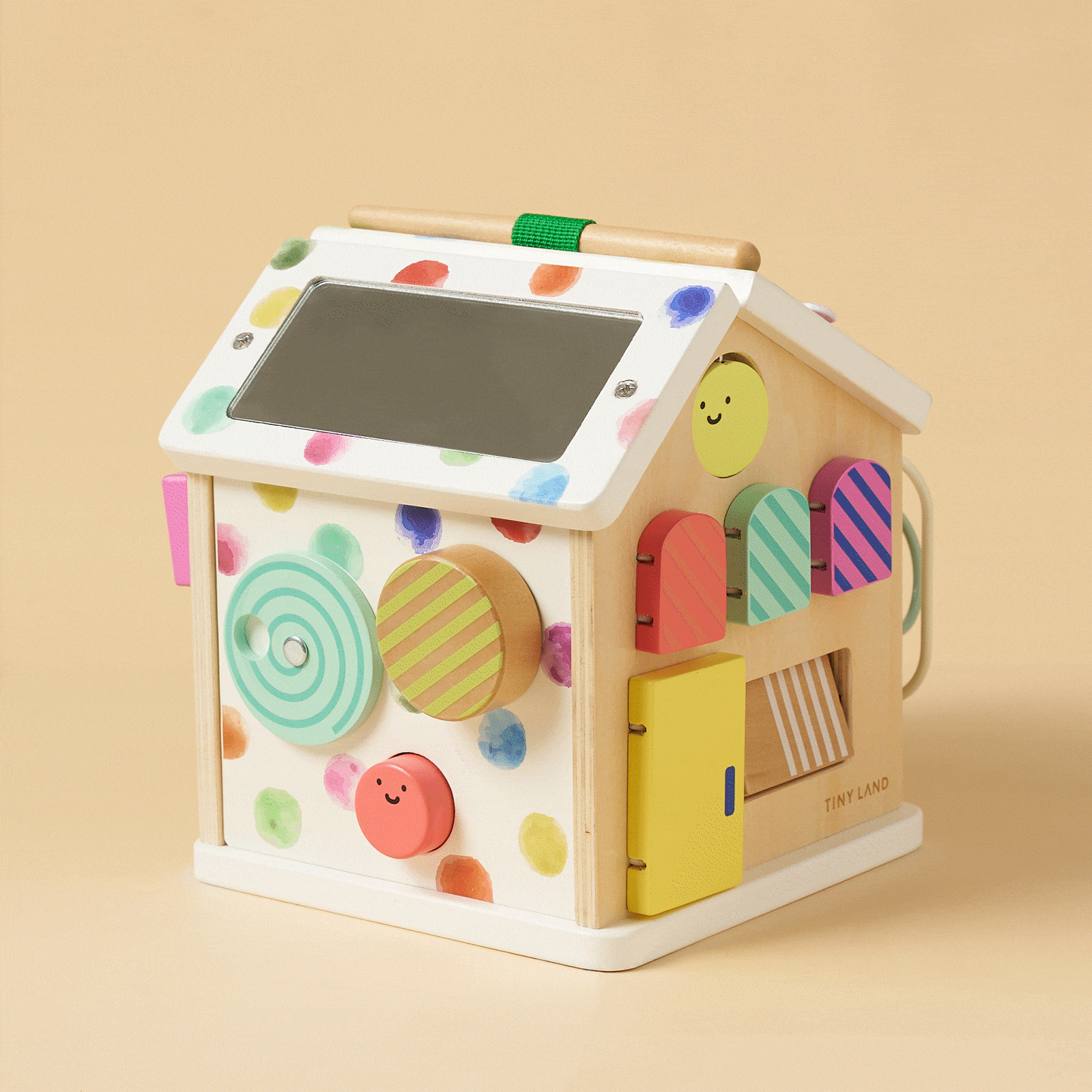 Brain & Hands Playset – Montessori Box (4 – 6 Months) + Activity Cube