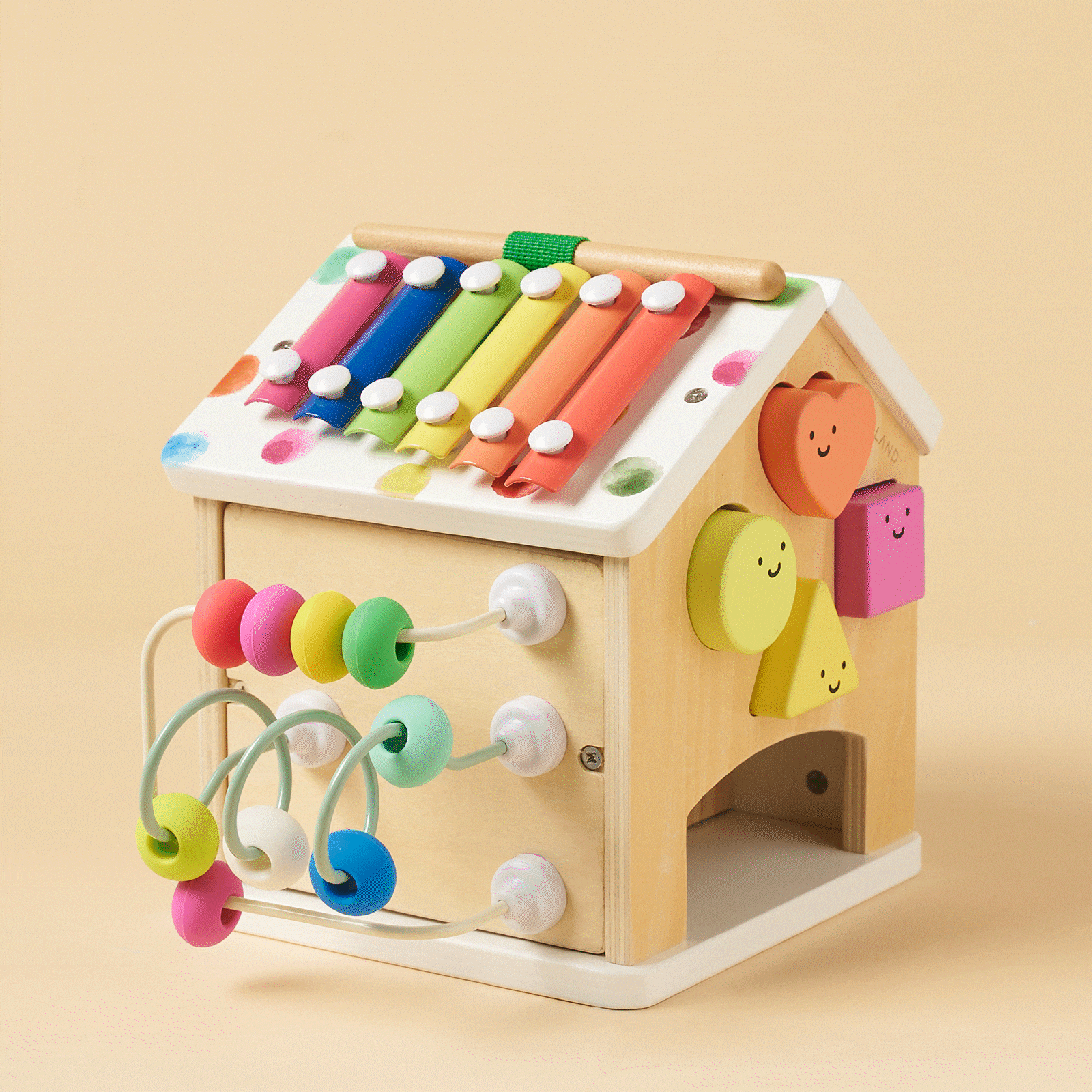 Brain & Hands Playset – Montessori Box (4 – 6 Months) + Activity Cube