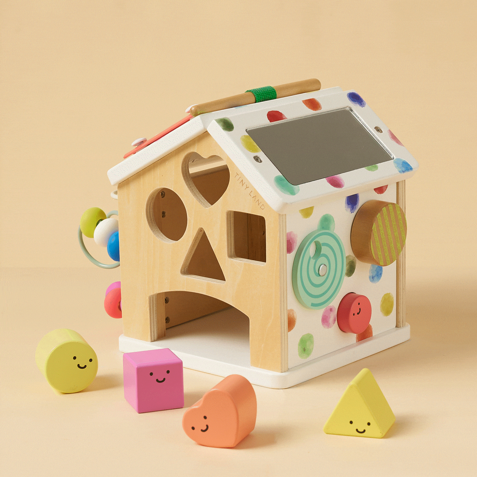 Brain & Hands Playset – Montessori Box (4 – 6 Months) + Activity Cube