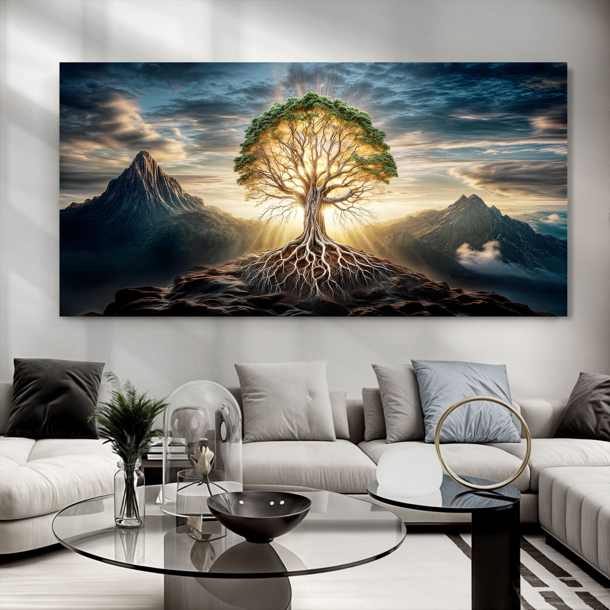 Burning Bush – Faith Wall Art VIII