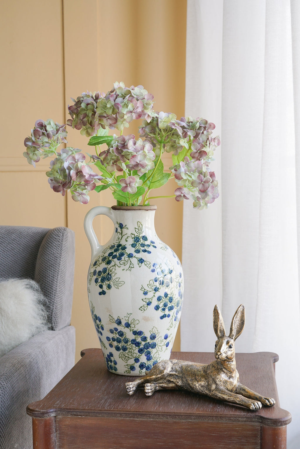 Vintage European Pottery – Inspired Vase