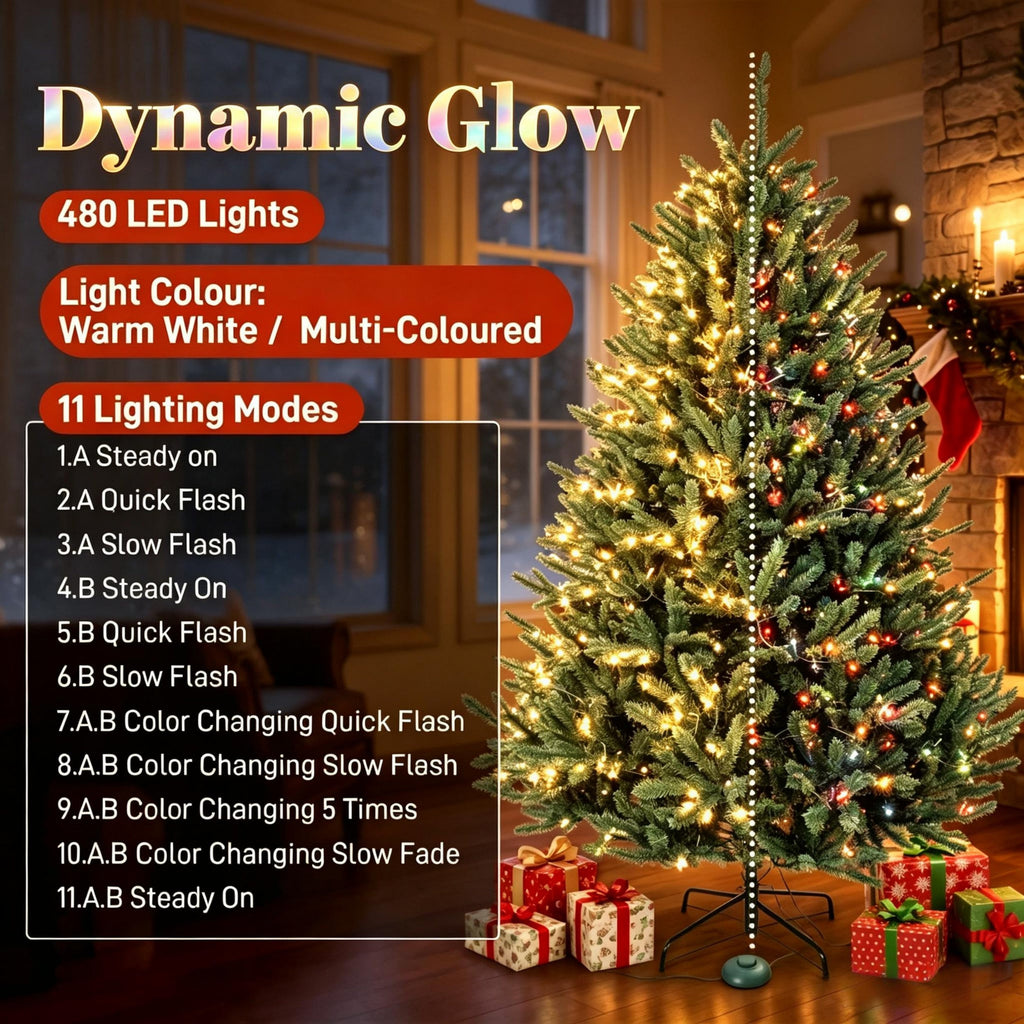 6 Ft Pre – Lit Colorado Christmas Tree