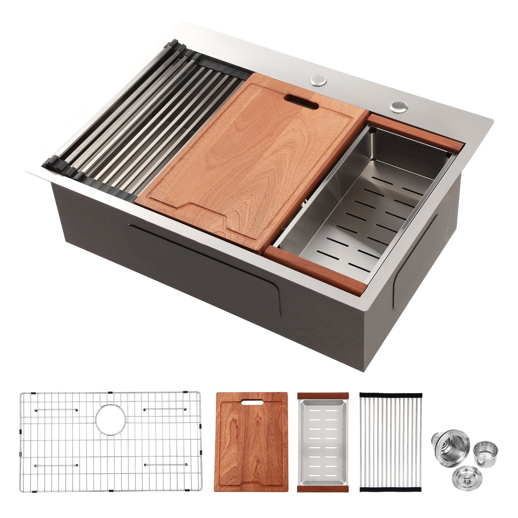 30 Drop Kitchen Sink – 30 x 22 x 10 Inch Kitchen Sink