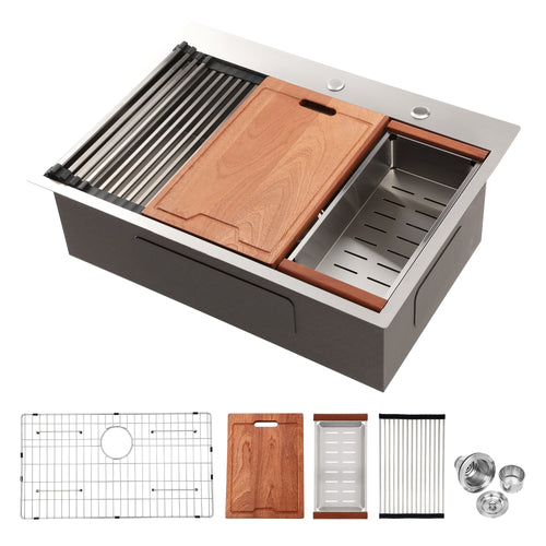 30 Drop Kitchen Sink – 30 x 22 x 10 Inch Kitchen Sink