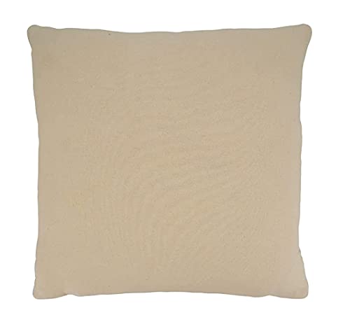 Fennco Styles Woven Striped Tassel Decorative Cotton Throw Pillow – Textured Cushion for Home, Couch, Bedroom, Living Ro