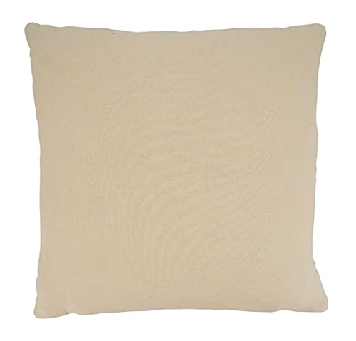 Fennco Styles Woven Striped Tassel Decorative Cotton Throw Pillow – Textured Cushion for Home, Couch, Bedroom, Living Ro