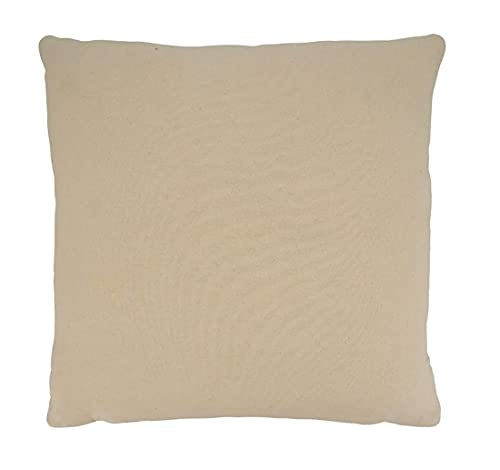 Fennco Styles Woven Striped Tassel Decorative Cotton Throw Pillow – Textured Cushion for Home, Couch, Bedroom, Living Ro
