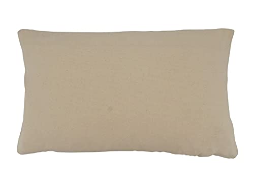 Fennco Styles Woven Striped Tassel Decorative Cotton Throw Pillow – Textured Cushion for Home, Couch, Bedroom, Living Ro
