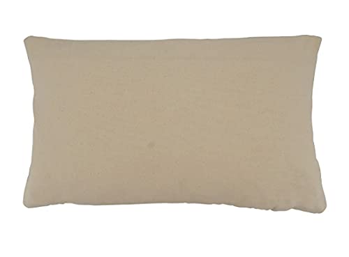 Fennco Styles Woven Striped Tassel Decorative Cotton Throw Pillow – Textured Cushion for Home, Couch, Bedroom, Living Ro