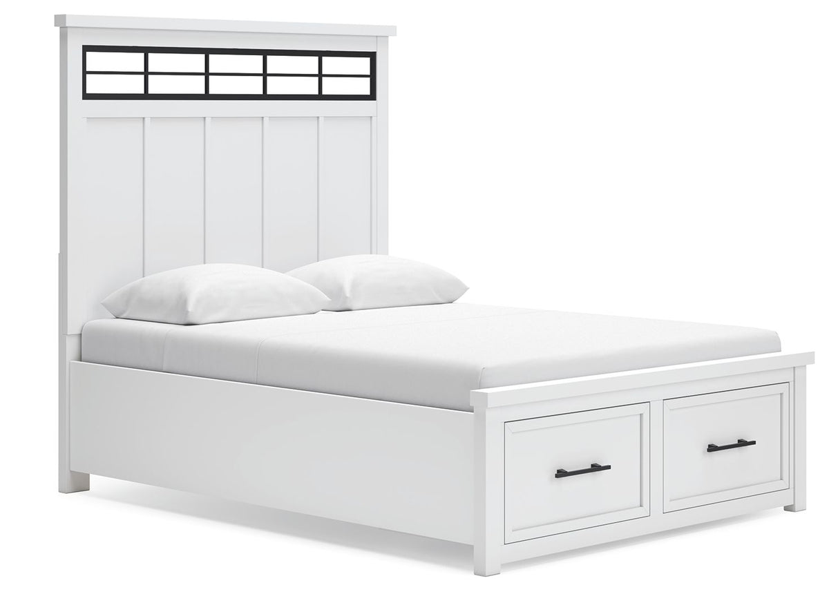 Ashbryn – Panel Storage Bed