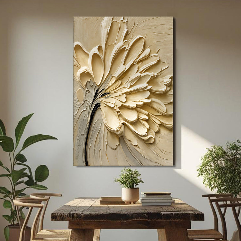 Flower Splatter Wall Art