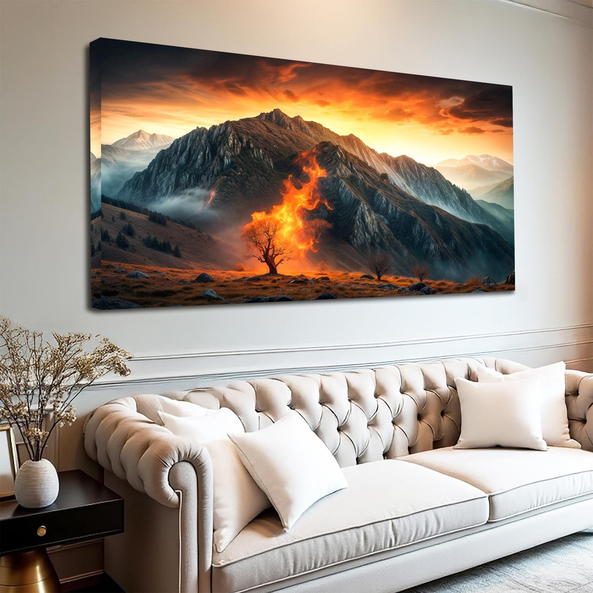 Burning Bush – Faith Wall Art XIII