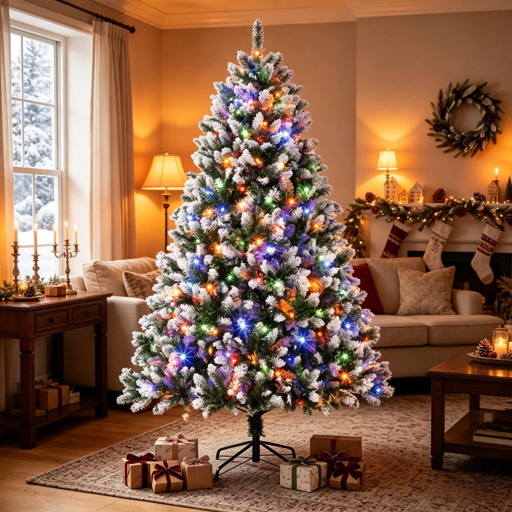 7.5 Ft Pre – Lit Artificial Christmas Tree