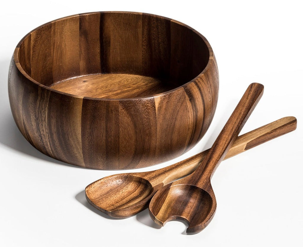Large Salad Bowl with Servers – 332B3