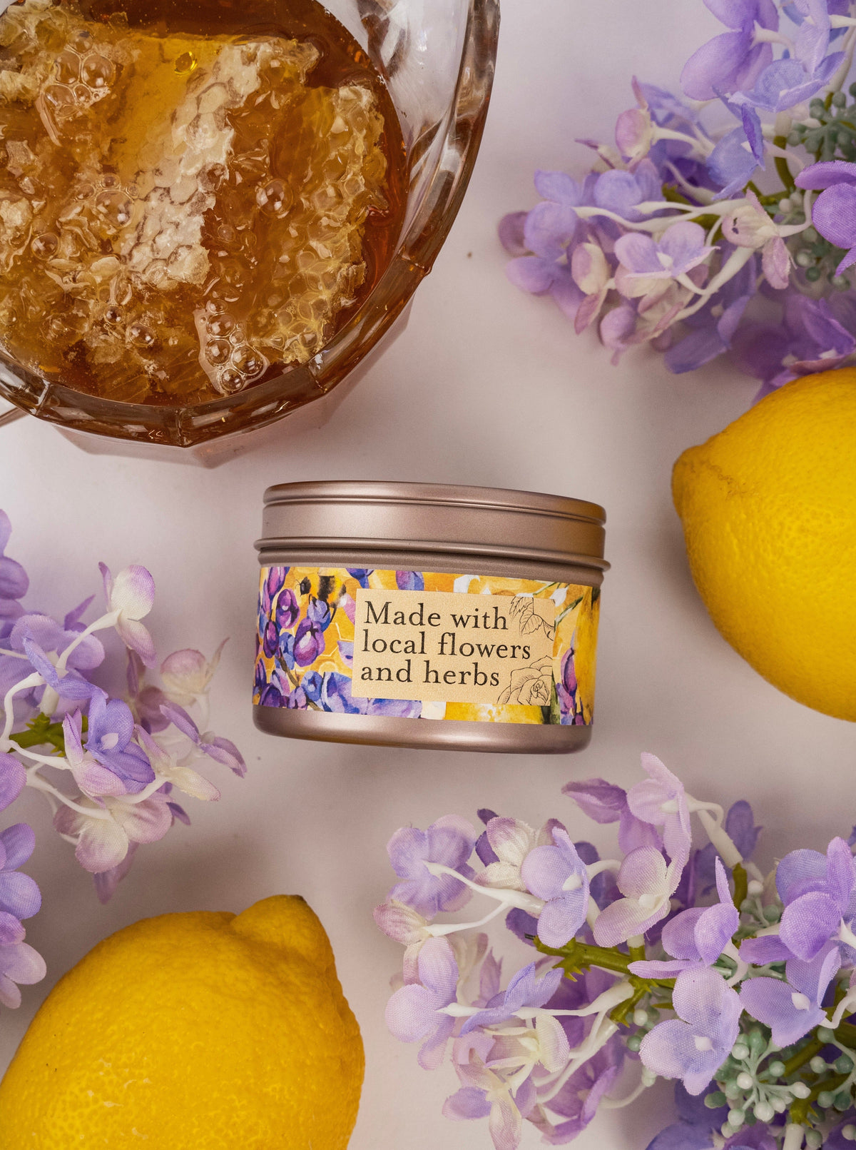 NECTAR Lilac Lemon Honey Candle