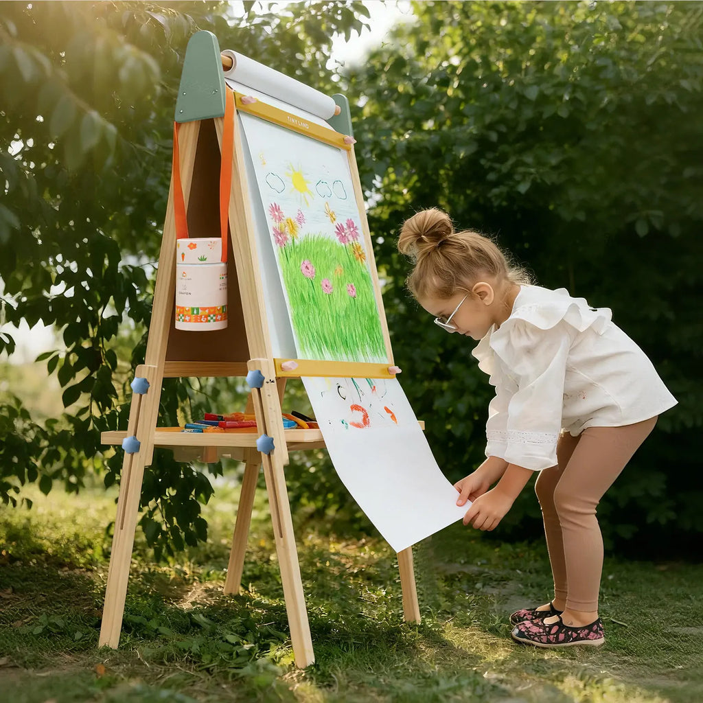 Tiny Land® 3 – in – 1 Art Easel for Kids
