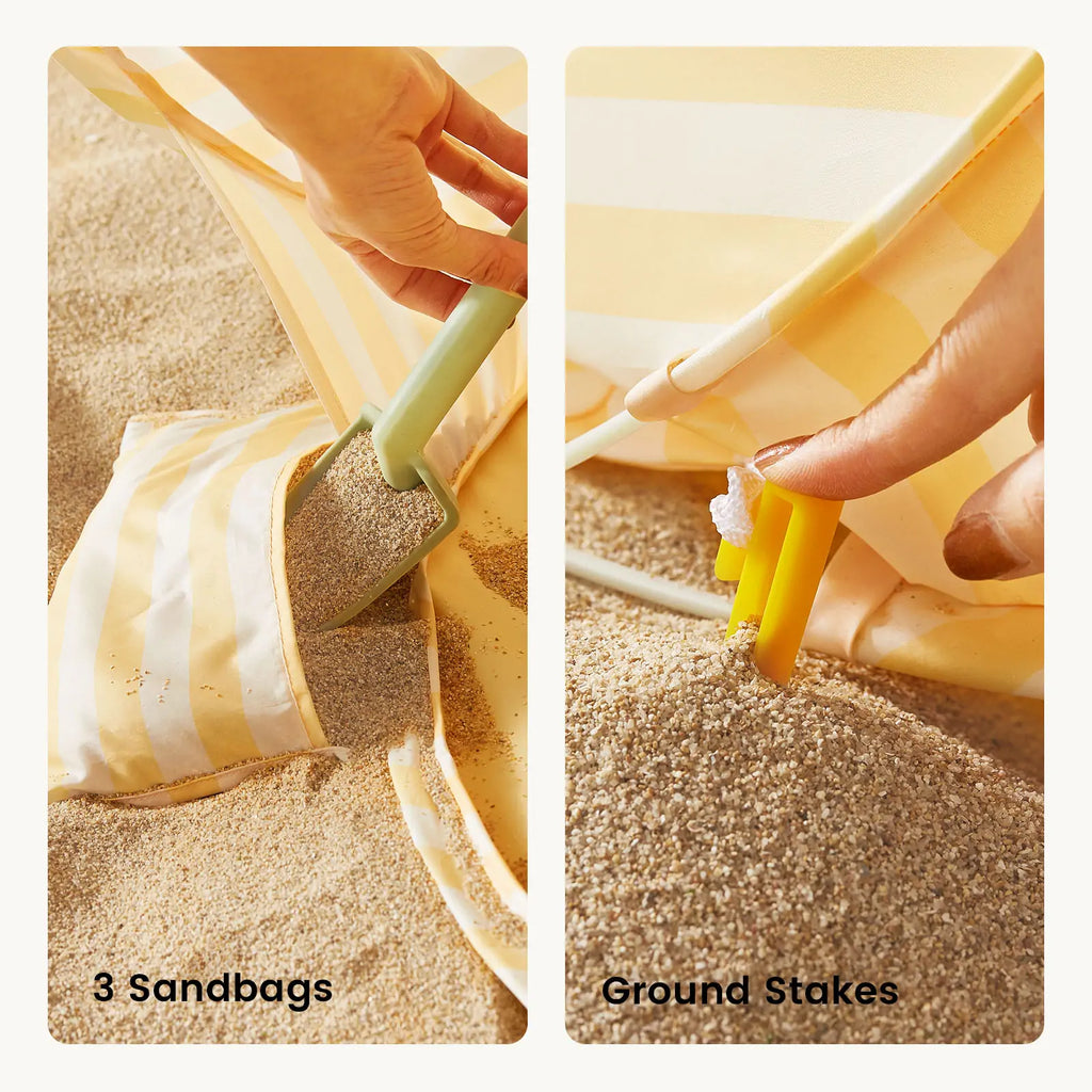 Tiny Land® One – Stop Beach Toy & Tent Set