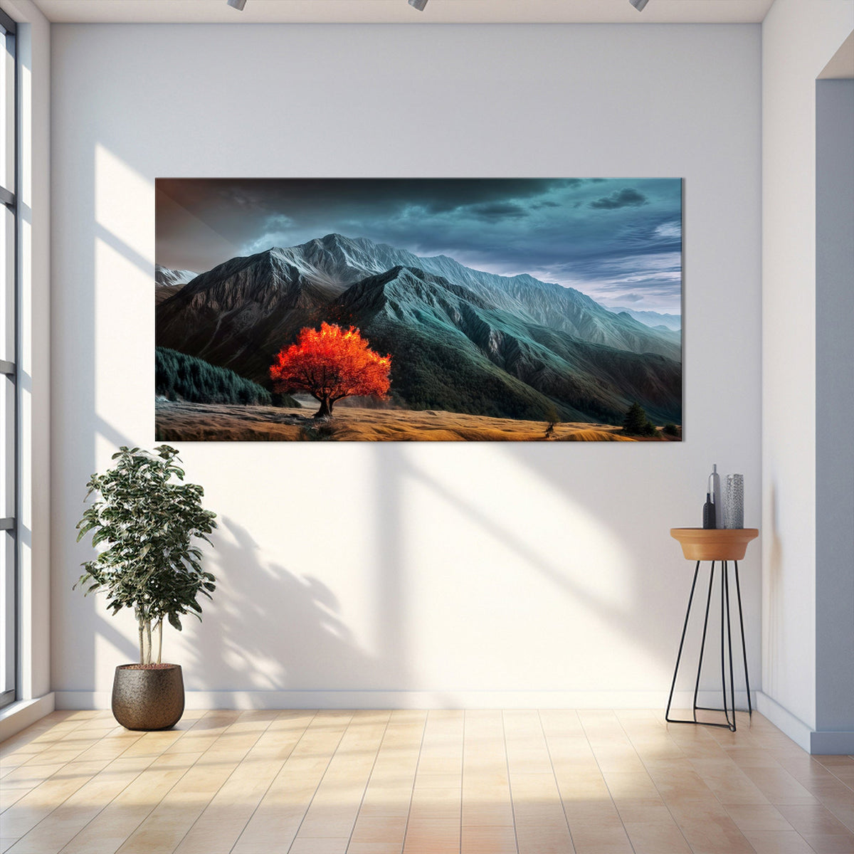 Burning Bush – Faith Wall Art IX