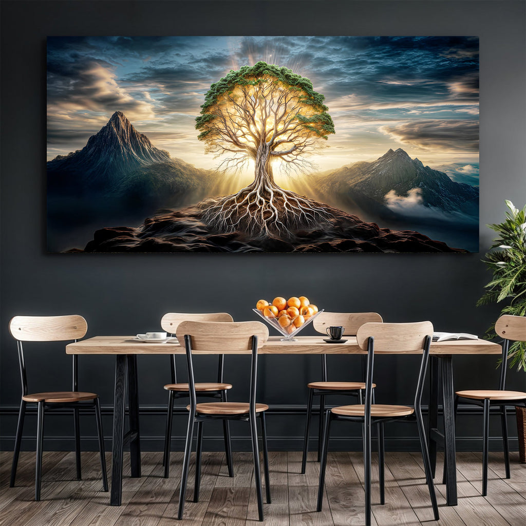 Burning Bush – Faith Wall Art VIII
