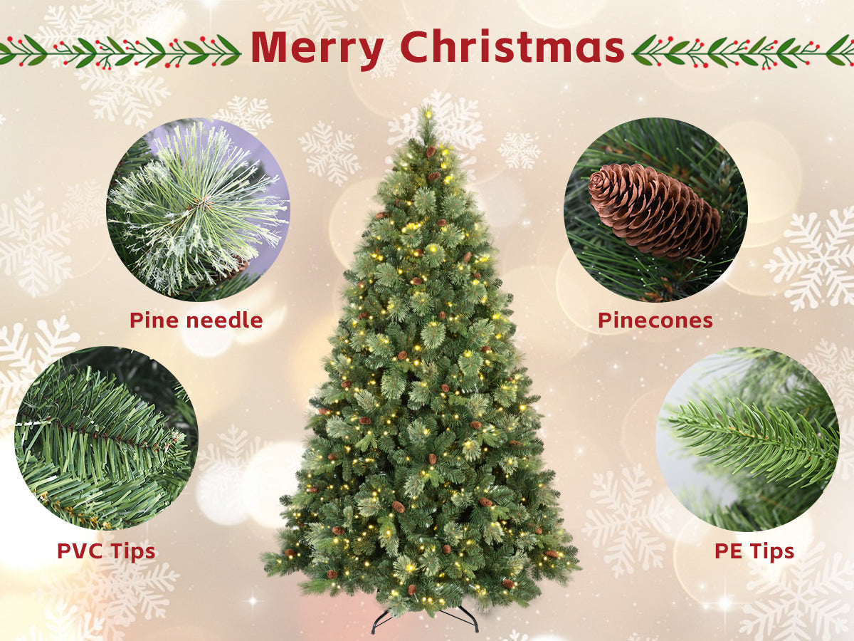6FT Pre – Lit Artificial Christmas Tree
