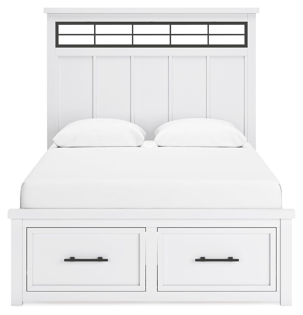 Ashbryn – Panel Storage Bed