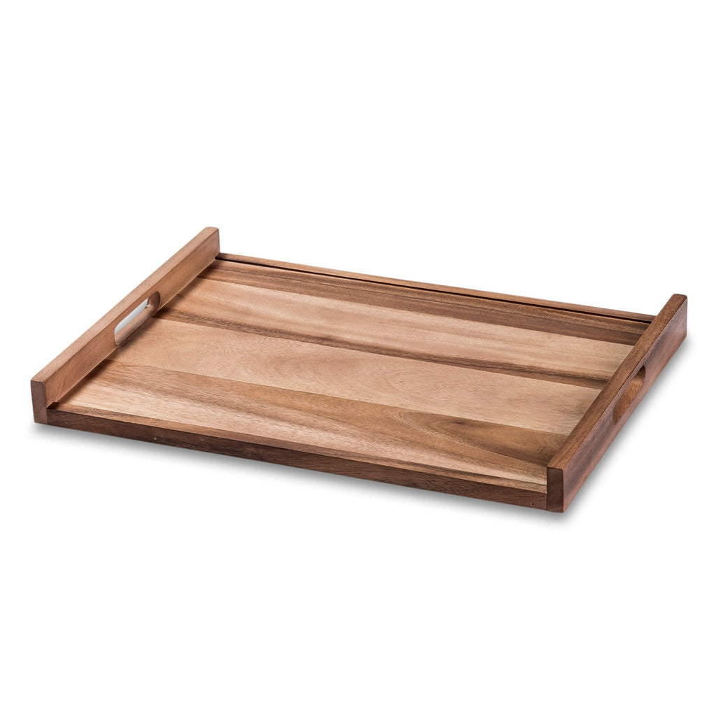 Large Serving Tray – Solid Bottom