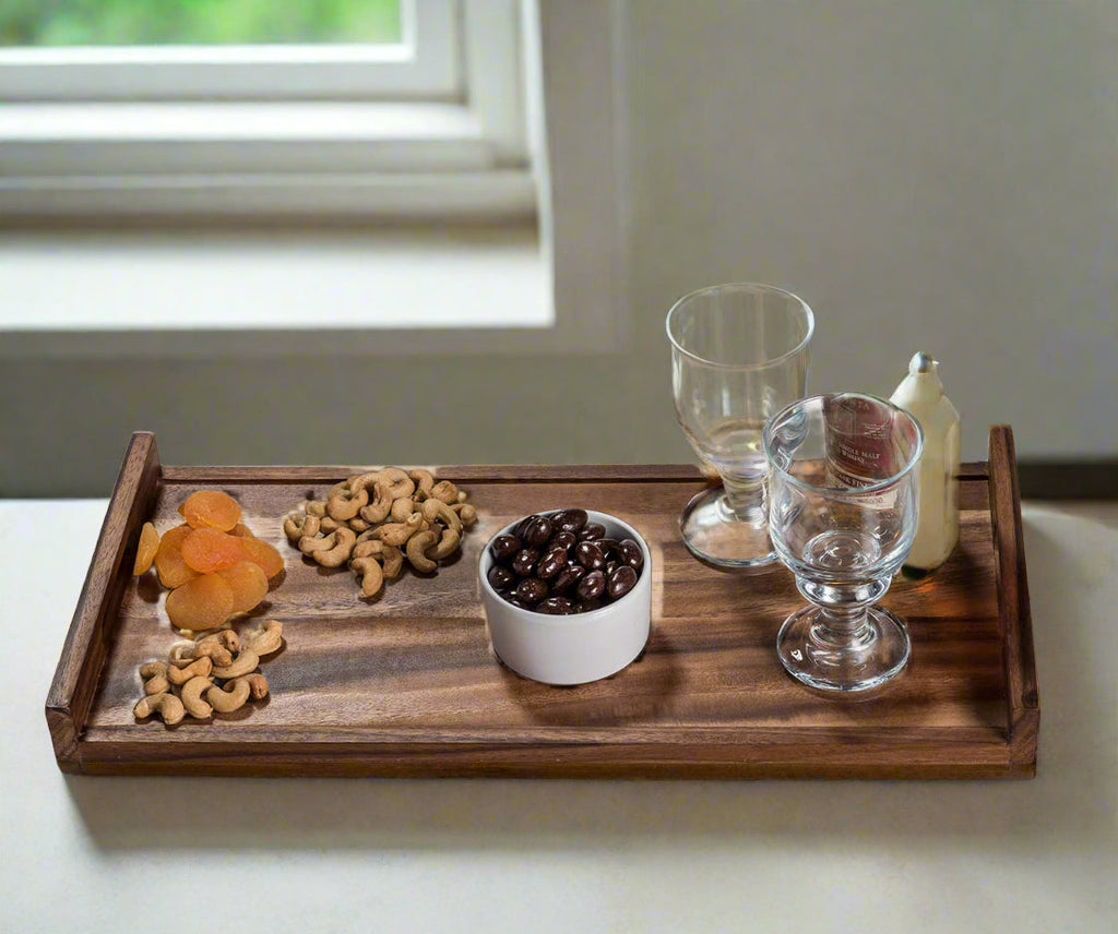 Long Serving Tray – Solid Bottom