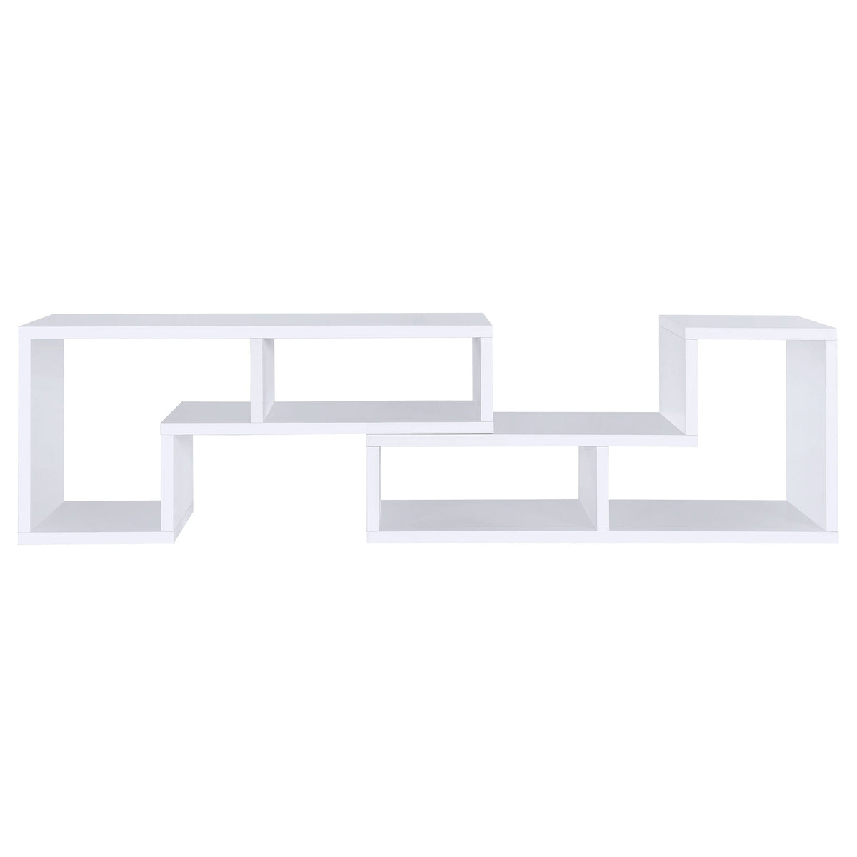White Convertible Bookcase