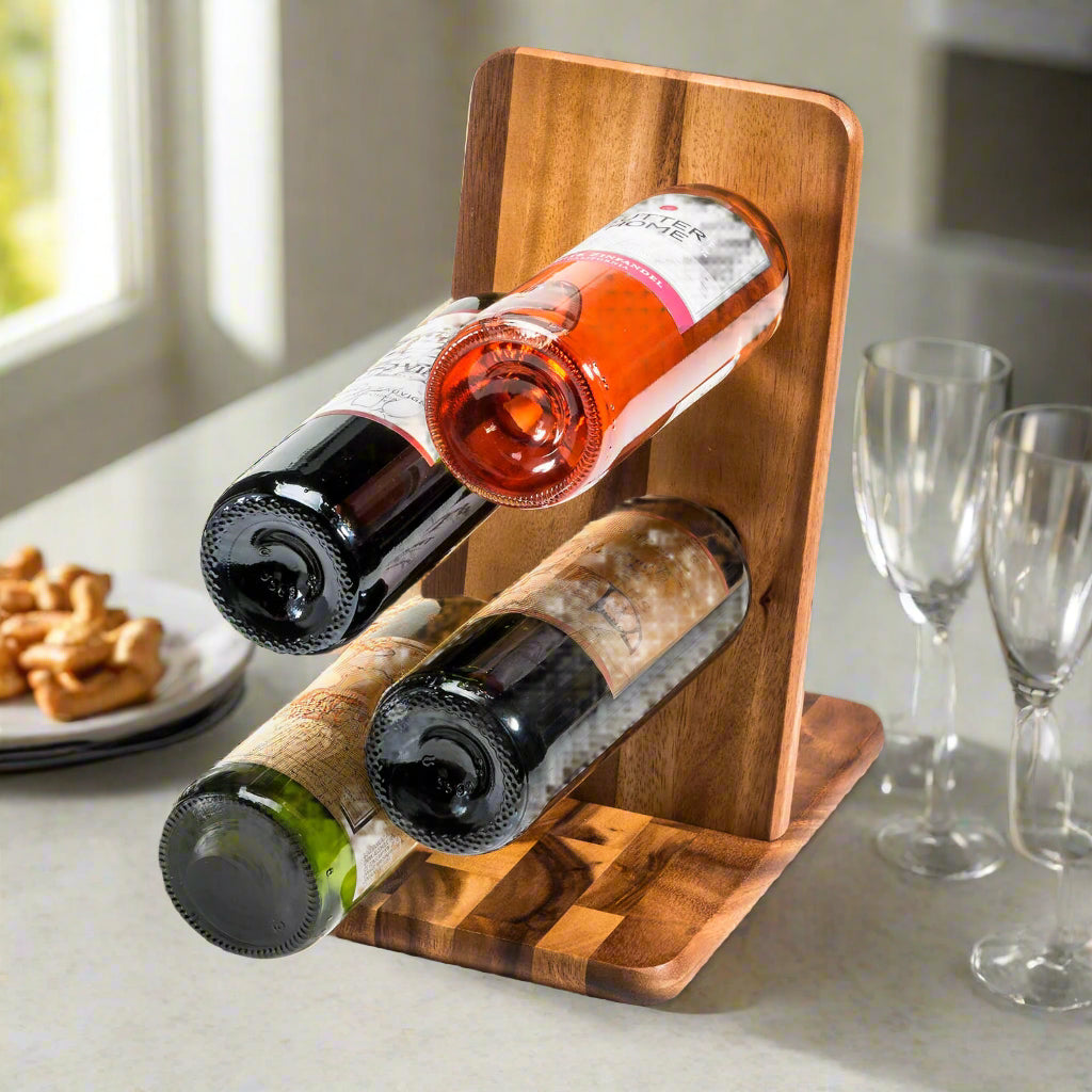 Floating Wine Bottle Holder – 4 bottle