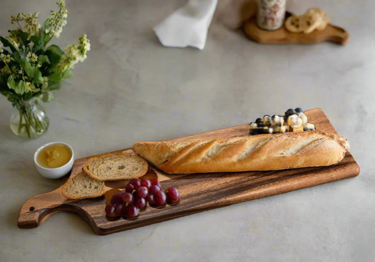 Acacia Wood Cutting / Charcuterie Board – Long