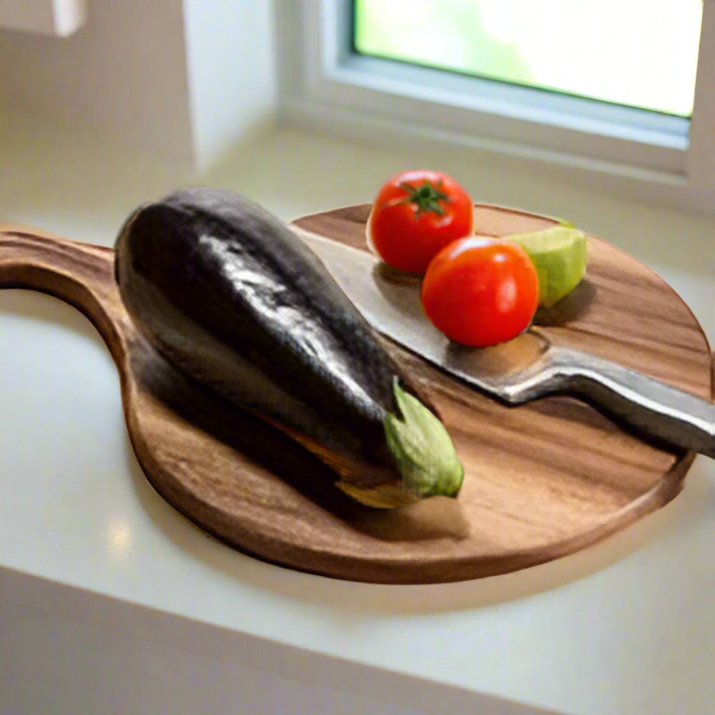 Acacia Wood Cutting / Charcuterie Board – Round
