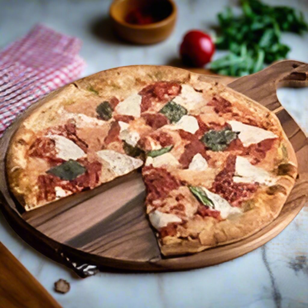 Acacia Wood Cutting / Charcuterie Board – Round