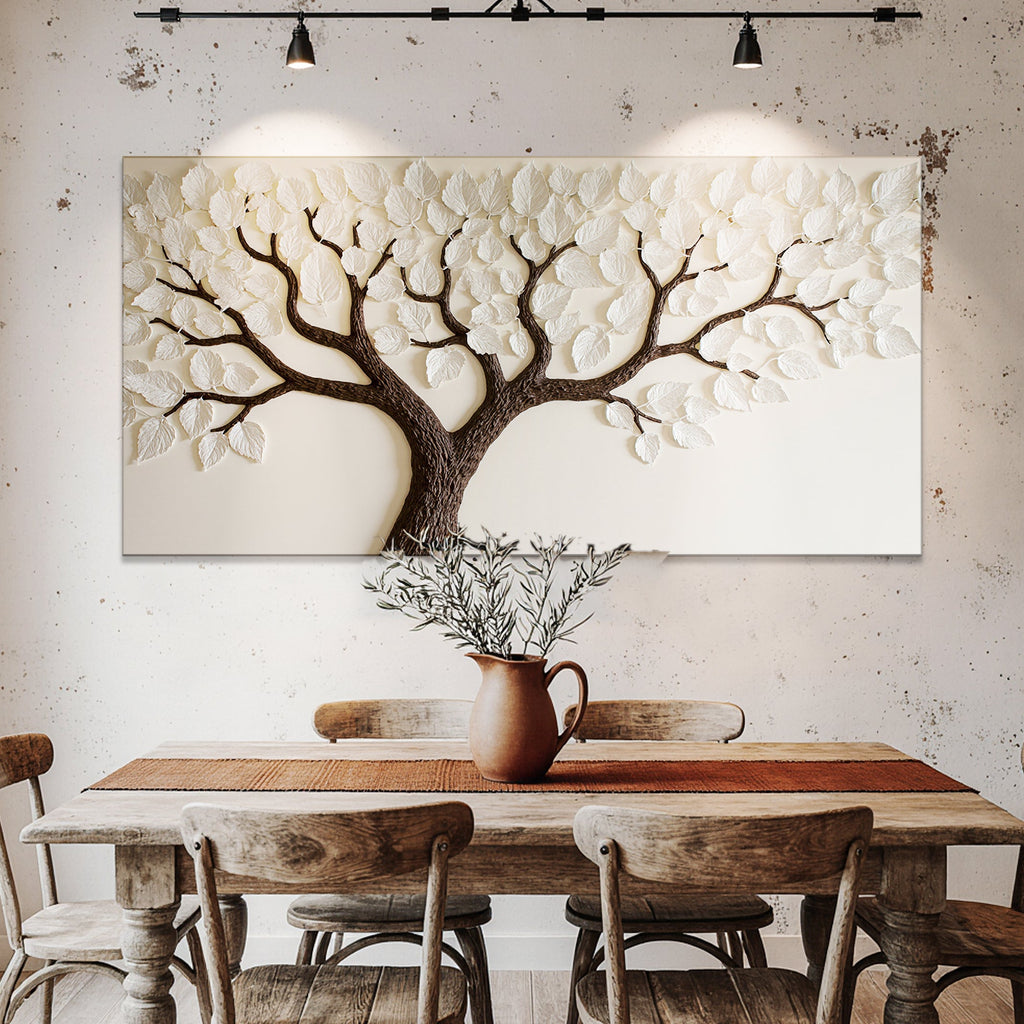 Ivory Canopy Tree Wall Art