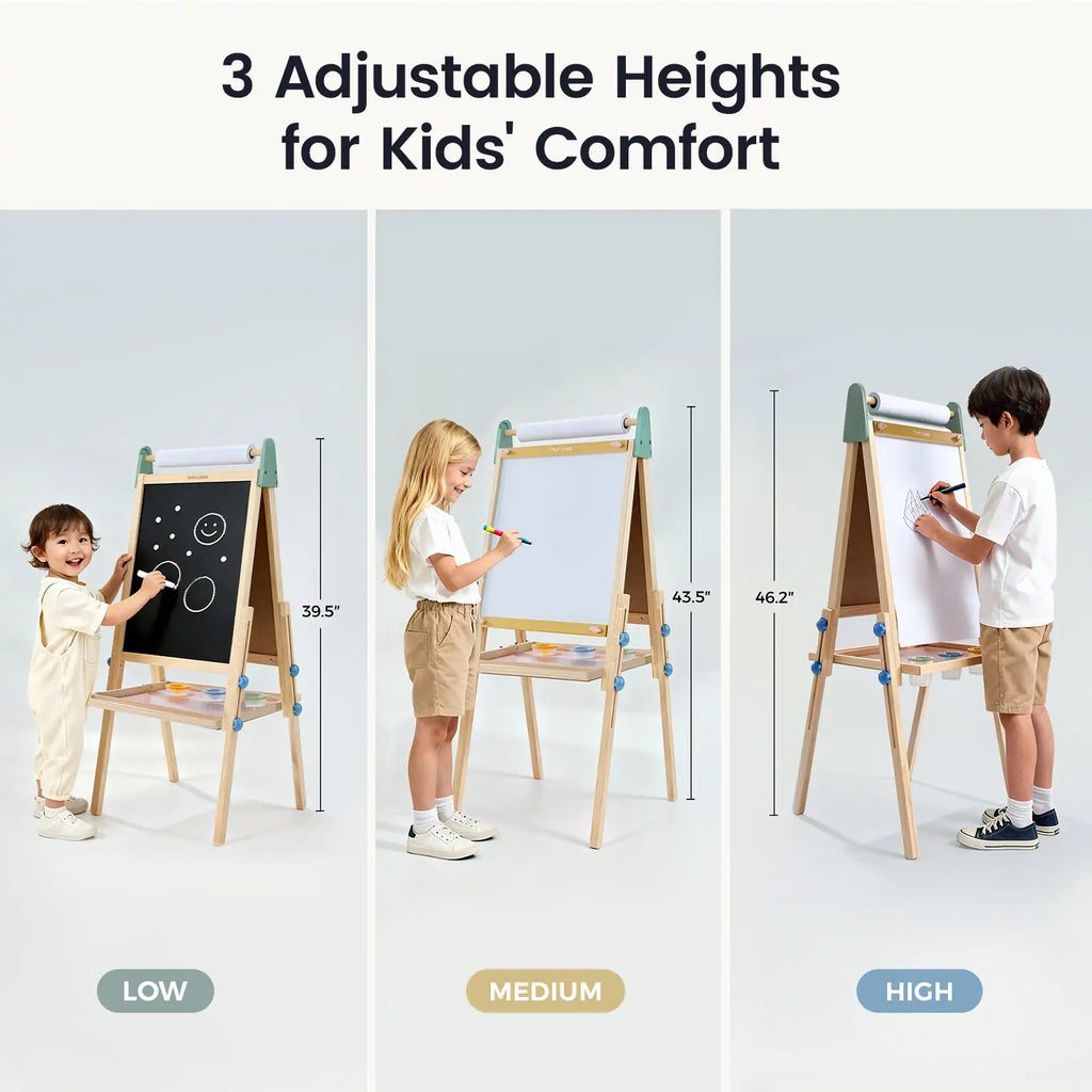 Tiny Land® 3 – in – 1 Art Easel for Kids