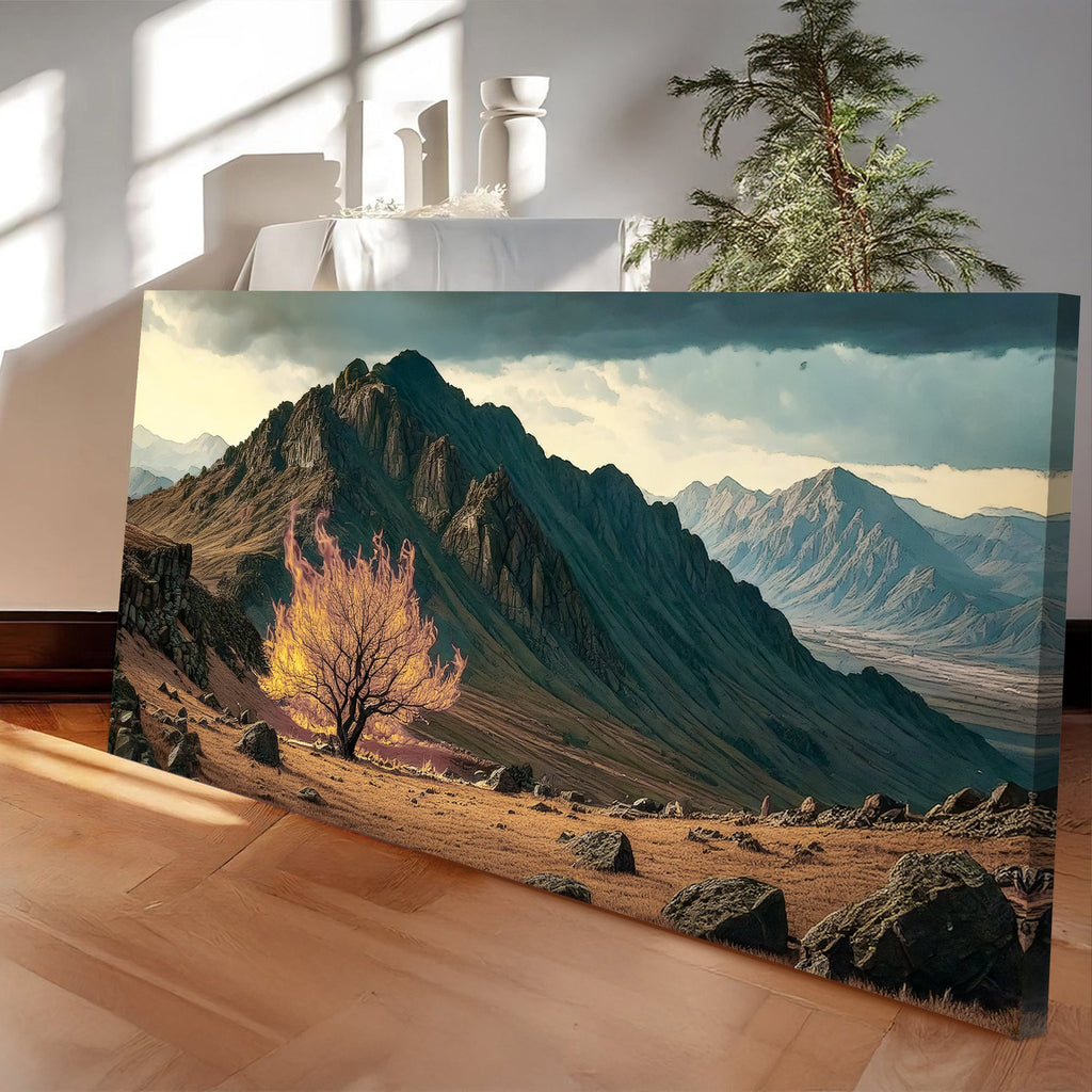 Burning Bush – Faith Wall Art VI