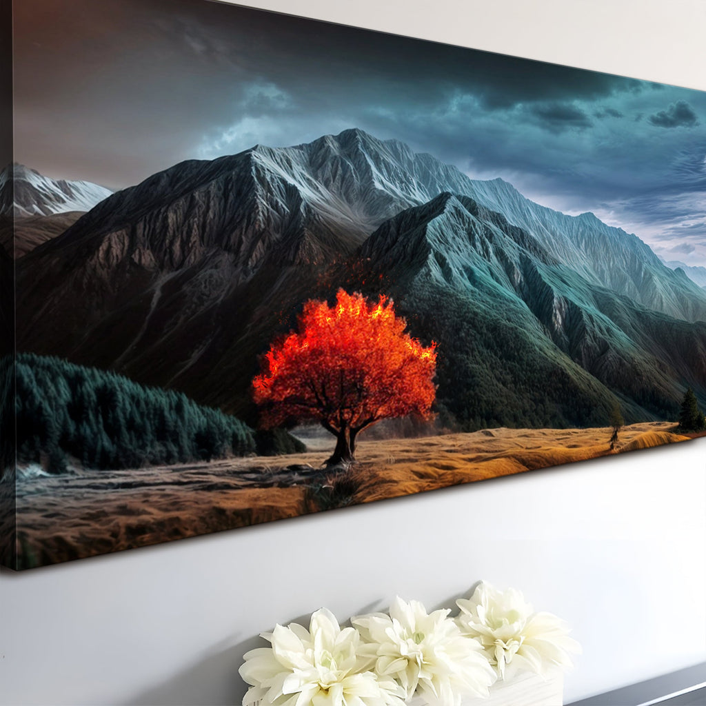 Burning Bush – Faith Wall Art IX