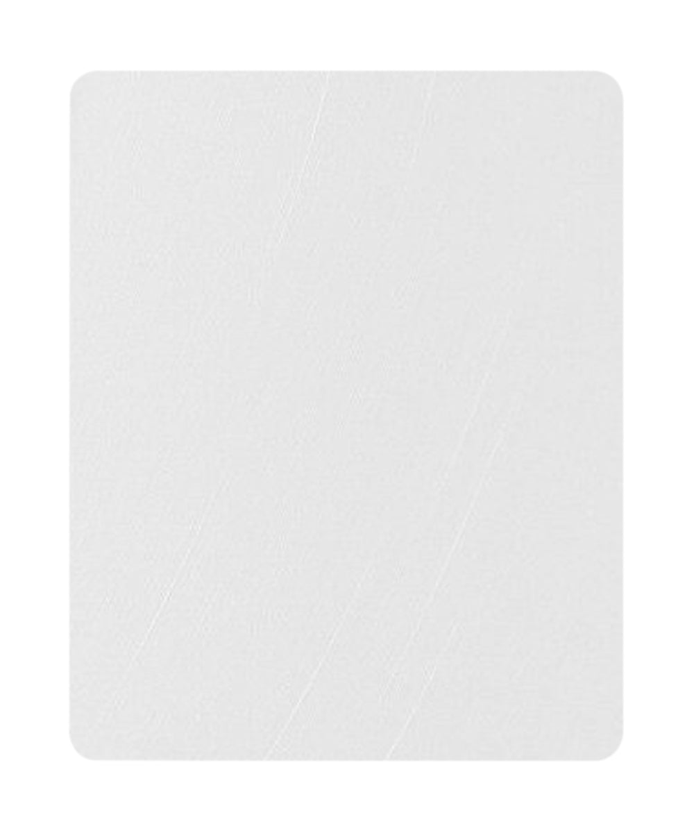 16x18x19 White Shantung Tall Drum Lampshade