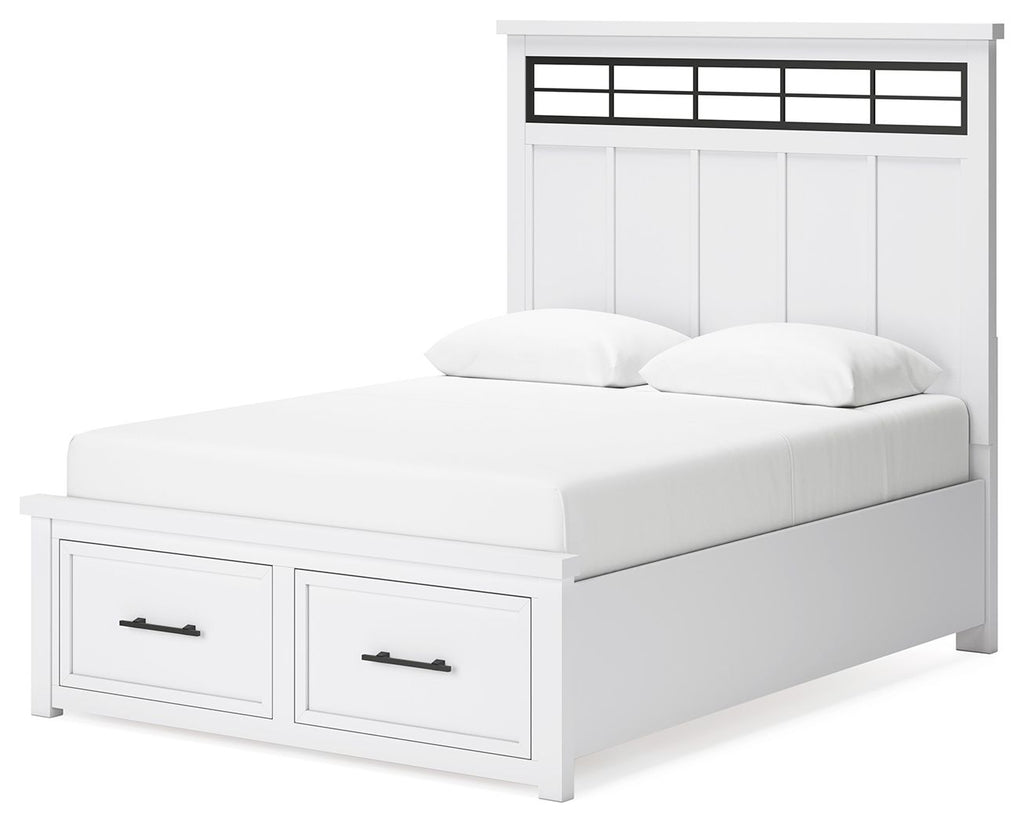 Ashbryn – Panel Storage Bed