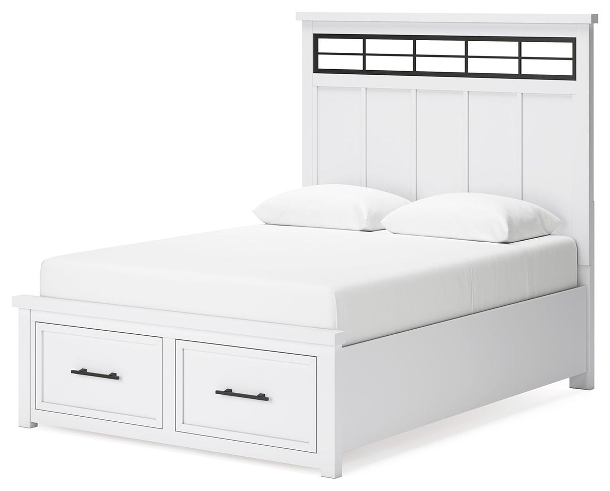 Ashbryn – Panel Storage Bed