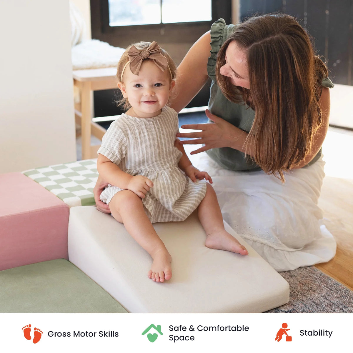Tiny Land® PlayNest Climbing Blocks – Morandi