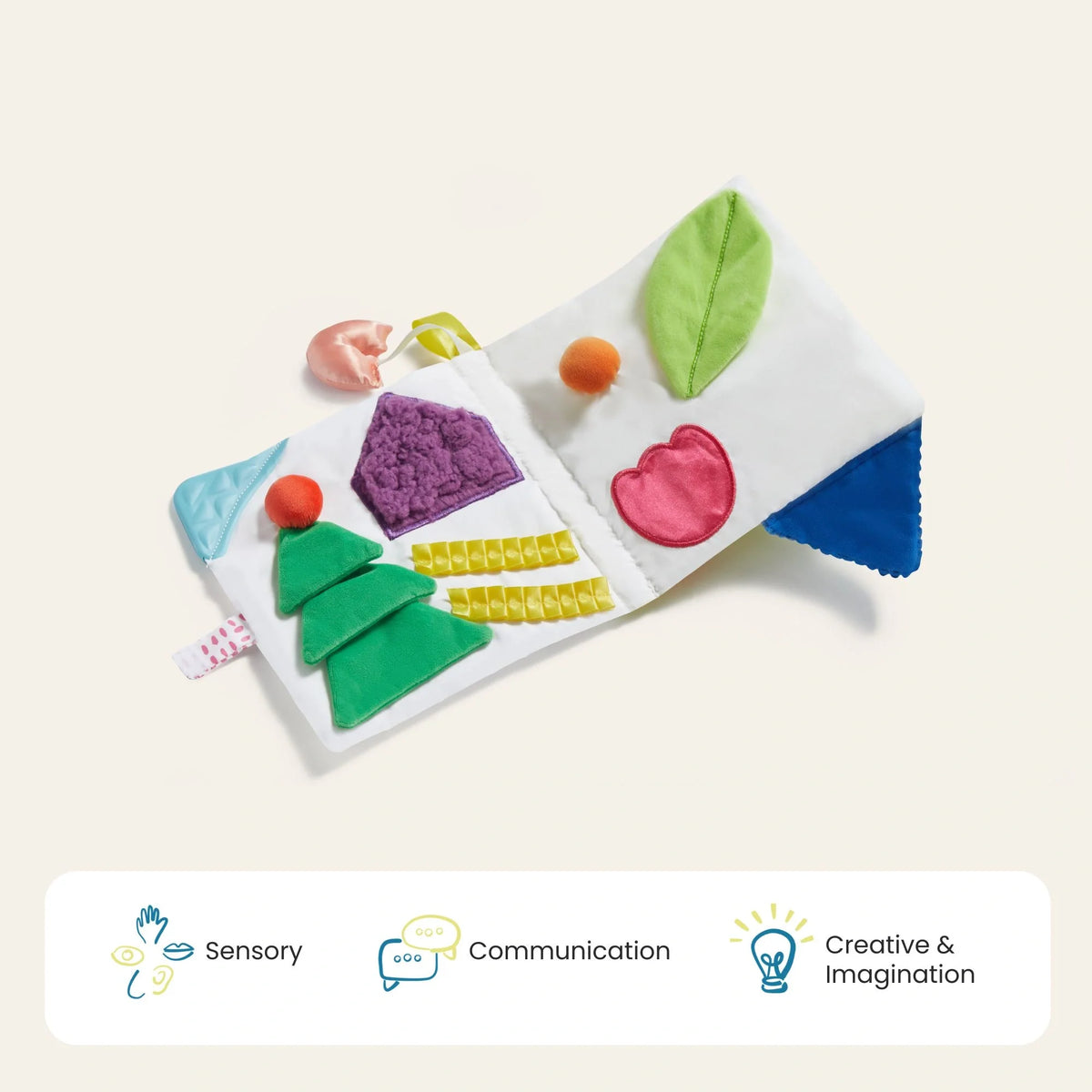 Brain & Hands Playset – Montessori Box (4 – 6 Months) + Activity Cube