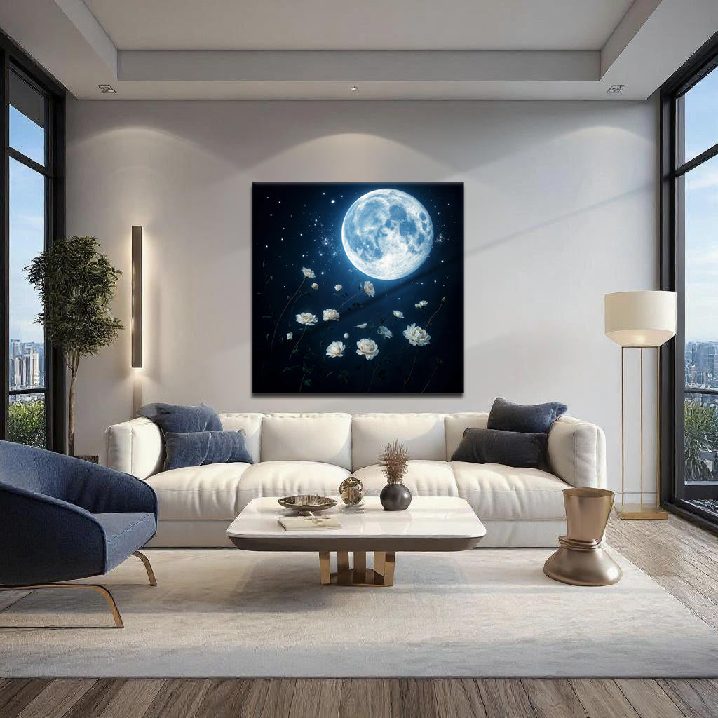 Lunar Canvas Wall Art