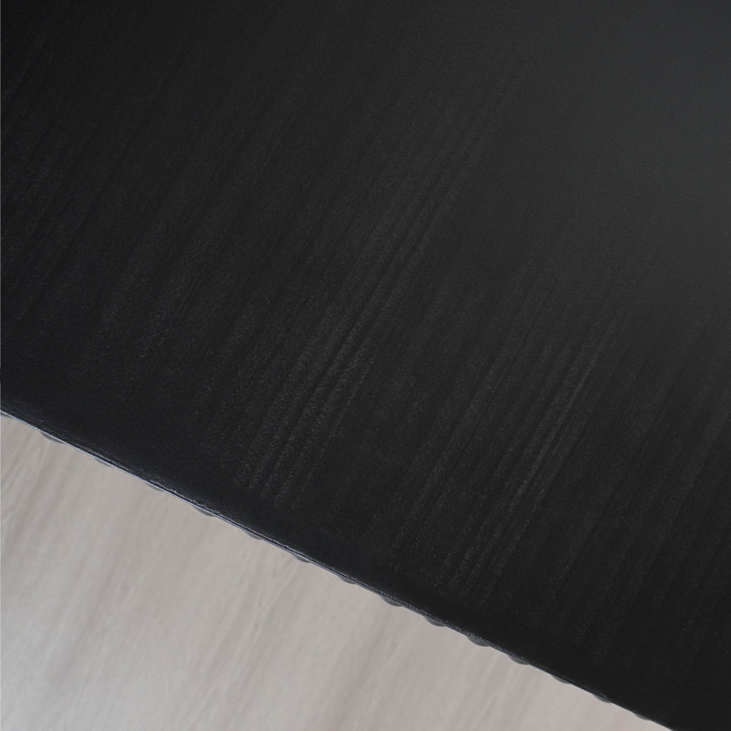 Black Wood Console Table