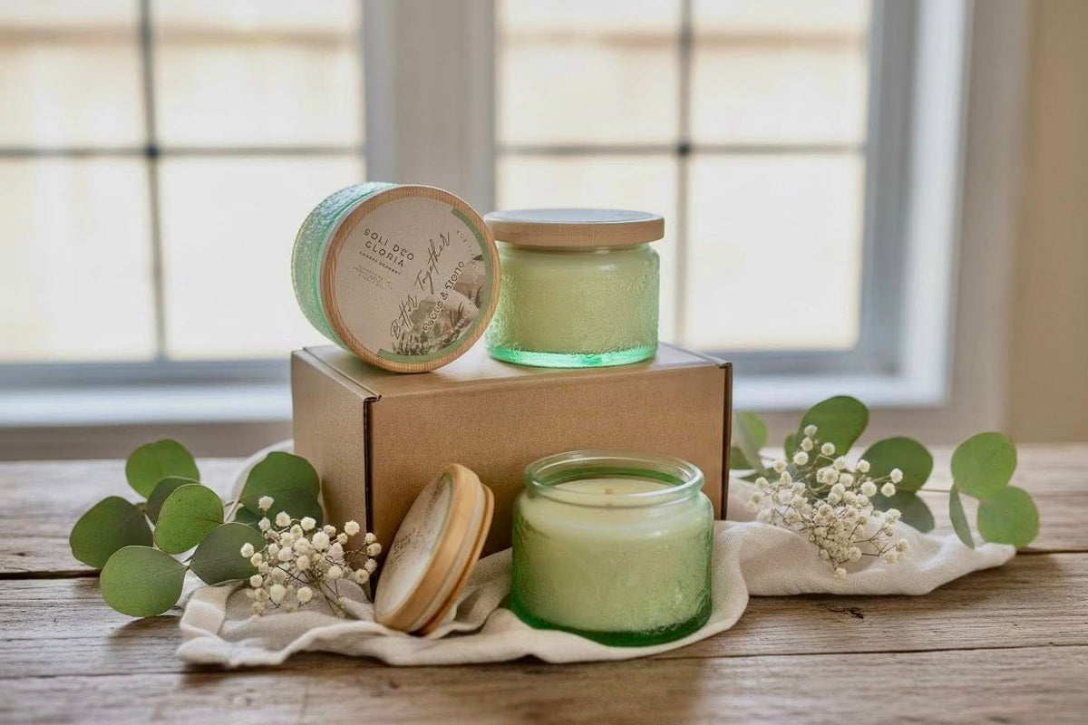 Better Together Collection – Single Scented Beeswax Candles ~ Back in January